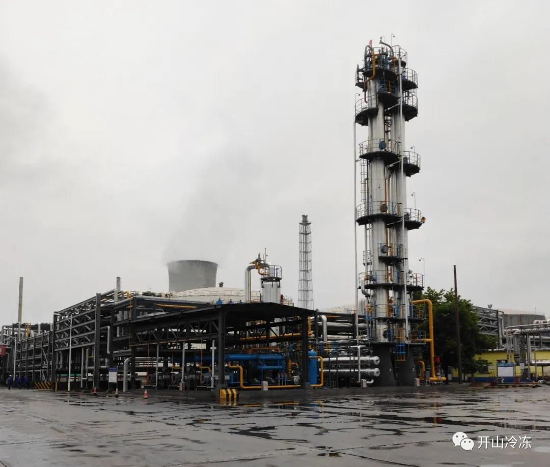 開山研發(fā)的丙烷制冷機組治理煉廠廢氣VOCs技術處理廢氣效果更佳